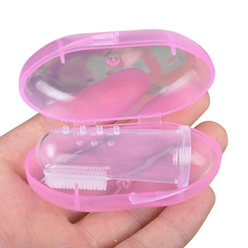 Soft Silicone Pet Finger Toothbrush – Dog & Cat Dental Care