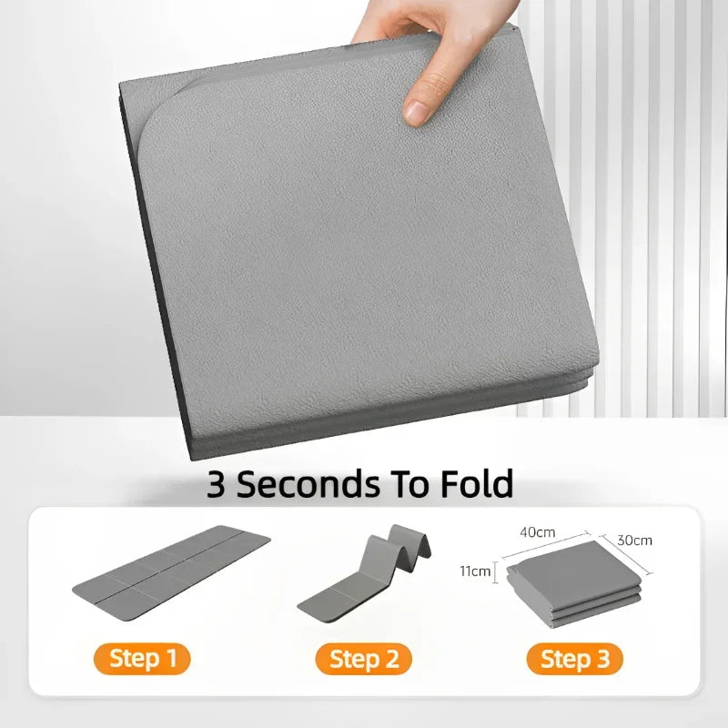 folding yoga mat