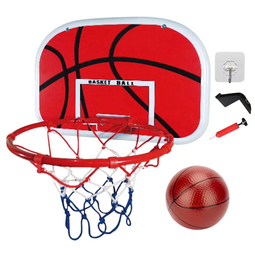 Portable Adjustable Kids Basketball Hoop Set with Ball & Pump – Indoor/Outdoor Play