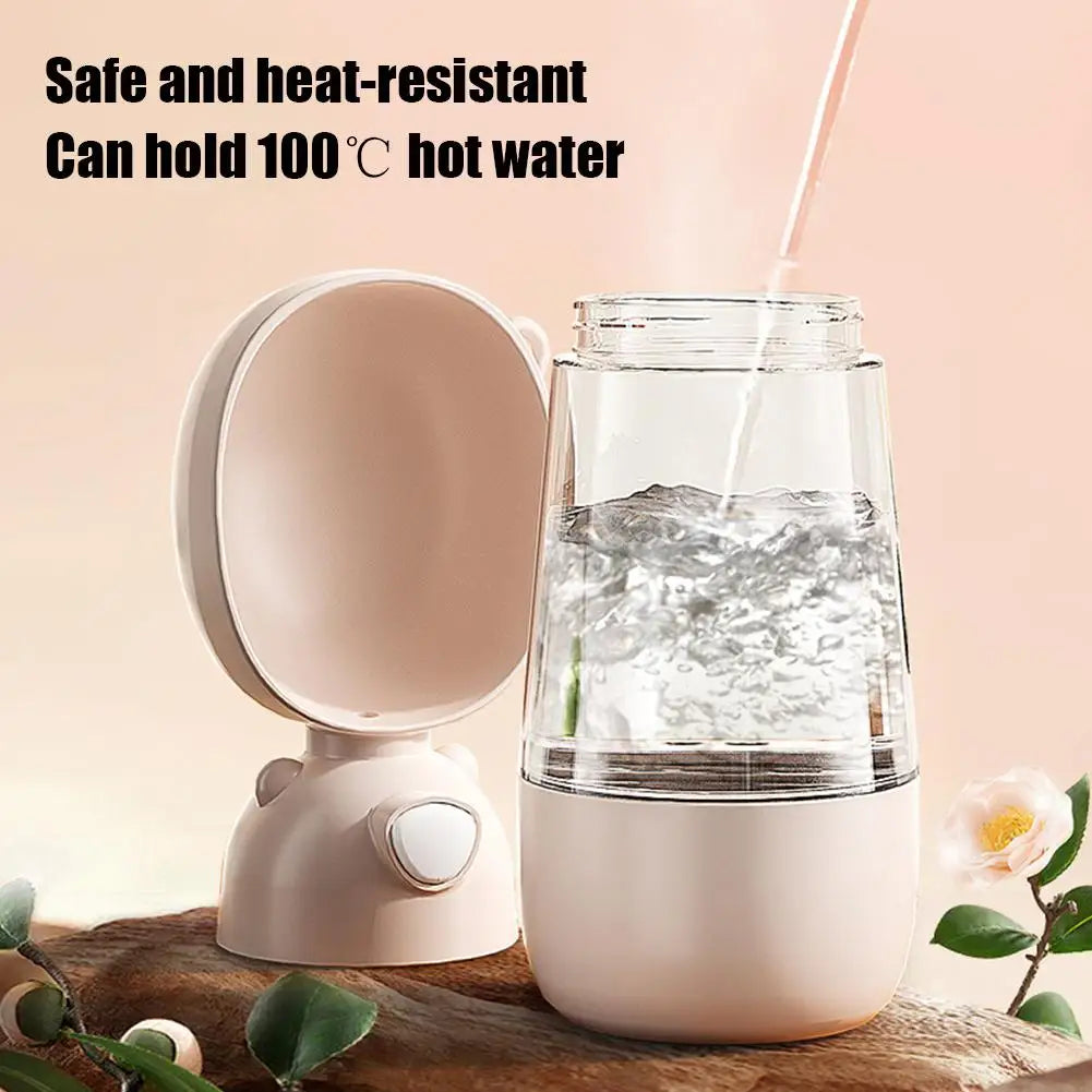 portable dog and cat water bowl with food dispenser