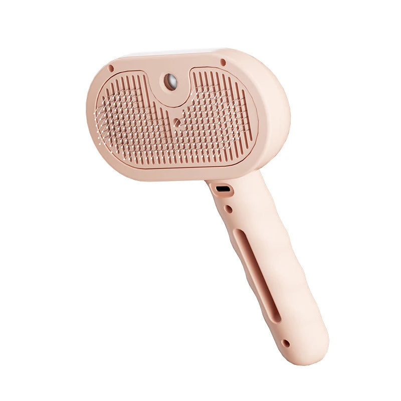 steam grooming brush for pets