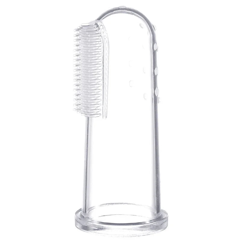 Soft Silicone Pet Finger Toothbrush – Dog & Cat Dental Care