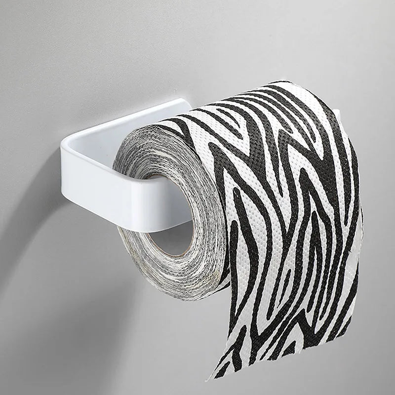 Adhesive Kitchen Paper Towel Holder - Toilet Roll Dispenser & Napkin Rack