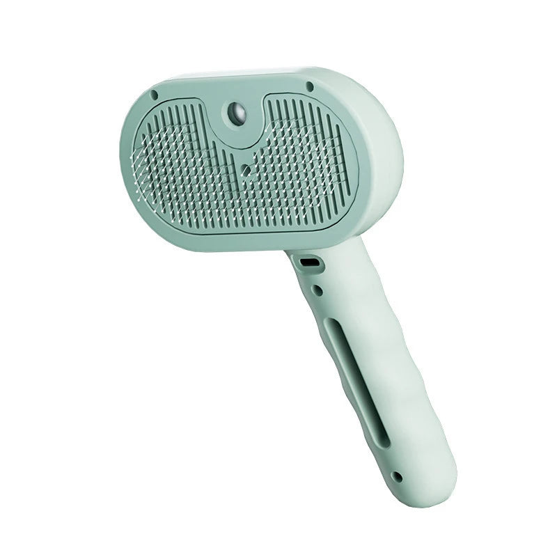 steam grooming brush for pets