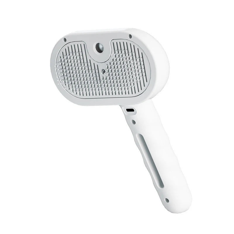 steam grooming brush for pets