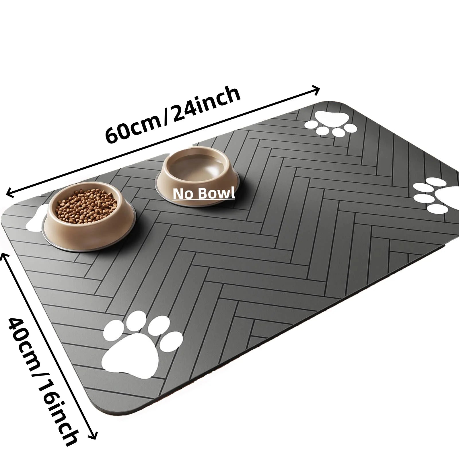 Waterproof Pet Feeding Mat – Quick-Dry Placemat for Dog & Cat Bowls
