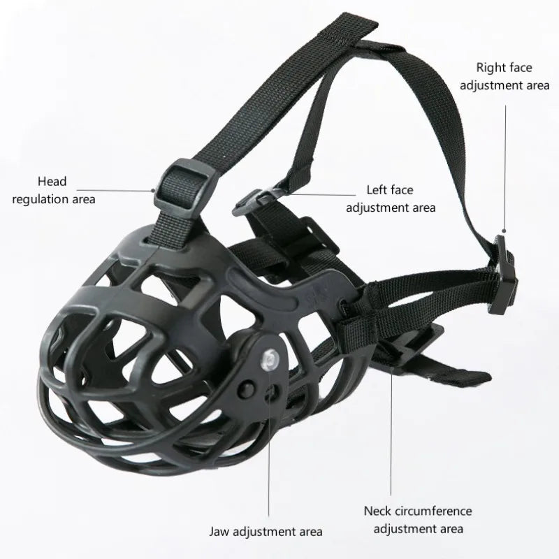 Dog Muzzle Anti-biting Breathable Mouth Mask for Medium Large Dog