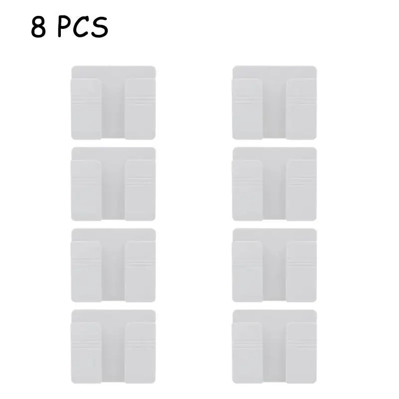 Self-Adhesive Wall Storage Holder – No-Drill Organizer for Remotes, Phones, and Small Accessories