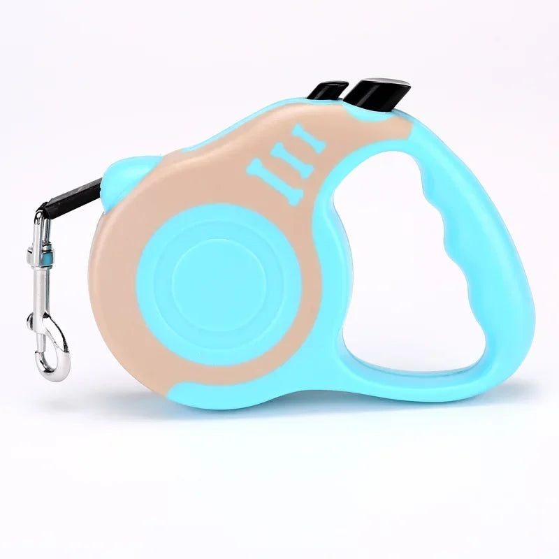 3M/5M Retractable Dog Leash - Automatic, Flexible Traction Rope for Small to Medium Pets