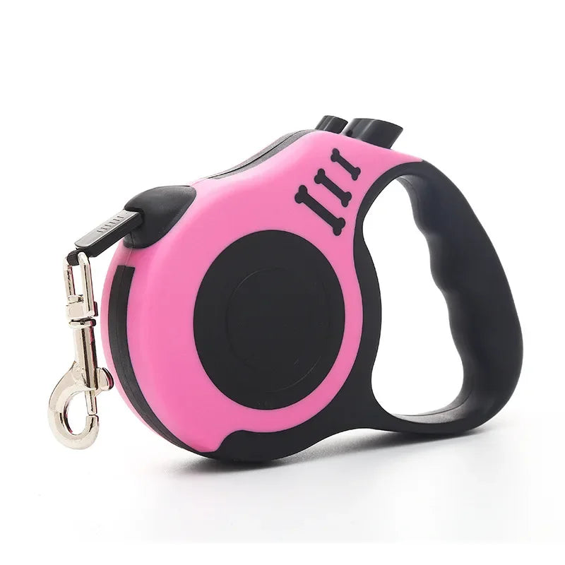 3M/5M Retractable Dog Leash - Automatic, Flexible Traction Rope for Small to Medium Pets