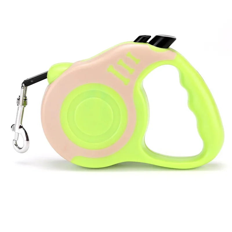 3M/5M Retractable Dog Leash - Automatic, Flexible Traction Rope for Small to Medium Pets
