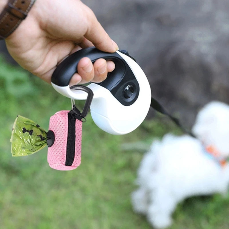 Dog Waste Bag Dispenser – Portable Poop Bag Holder for Easy Cleanup