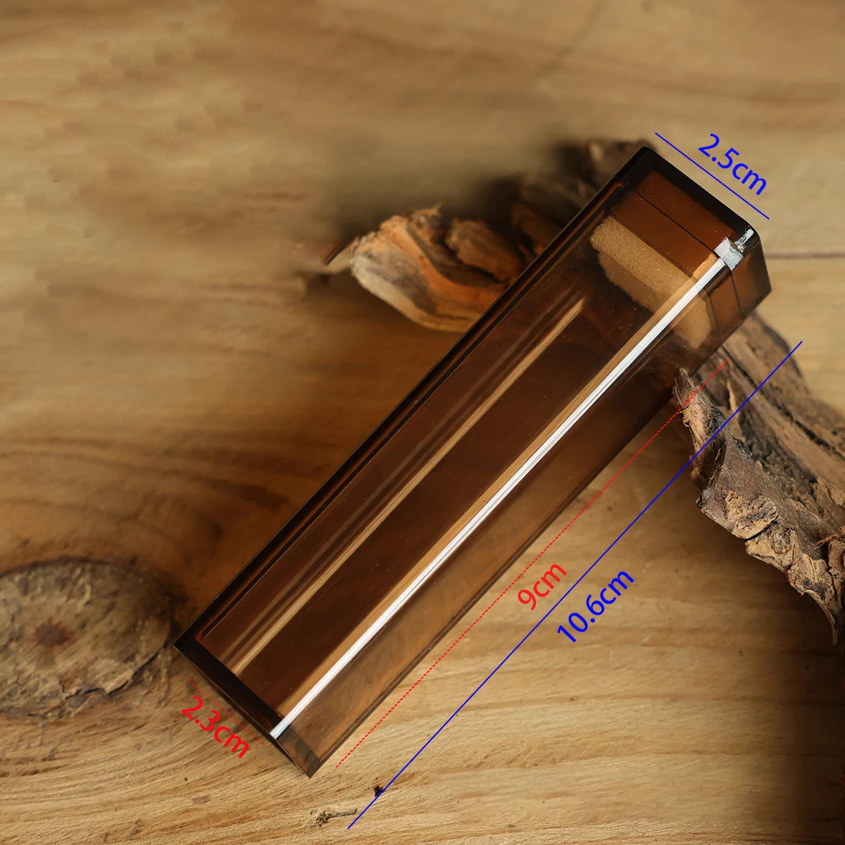 Portable Toothpick Case – Clear Plastic Holder for Travel, Kitchen, and Restaurant Use