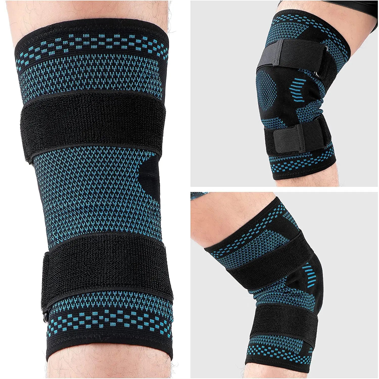Sports Knee Brace with Side Stabilizers – Gel Patella Support for Meniscus Tears & Injury Recovery
