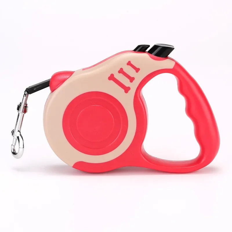 3M/5M Retractable Dog Leash - Automatic, Flexible Traction Rope for Small to Medium Pets