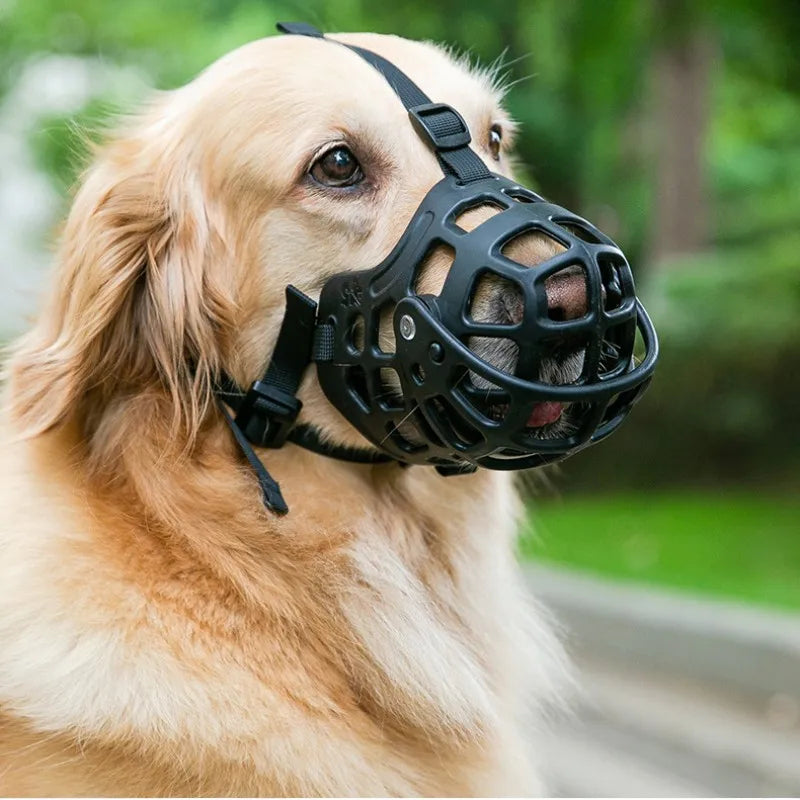Dog Muzzle Anti-biting Breathable Mouth Mask for Medium Large Dog