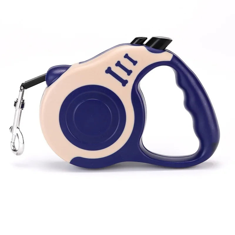 3M/5M Retractable Dog Leash - Automatic, Flexible Traction Rope for Small to Medium Pets